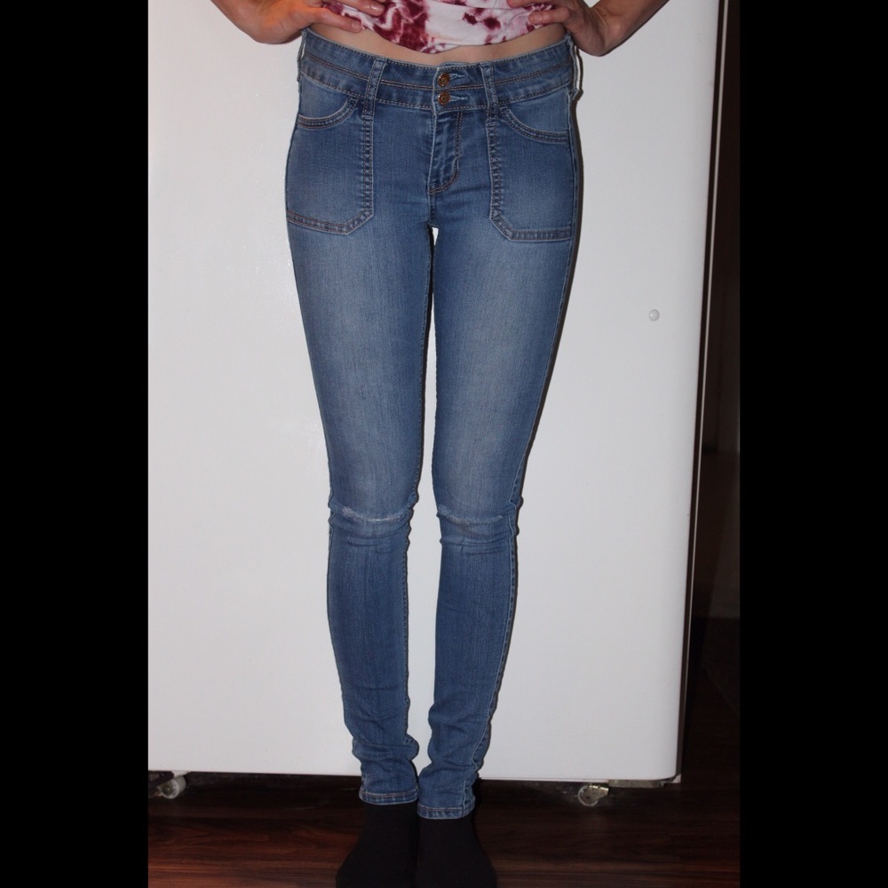 hollister super skinny jeans